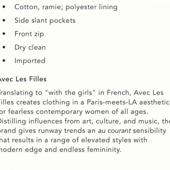 Avec Les Filles Pastel Floral Embroidered Bomber Jacket Beige Pink Women NWT SM - Picture 11 of 11